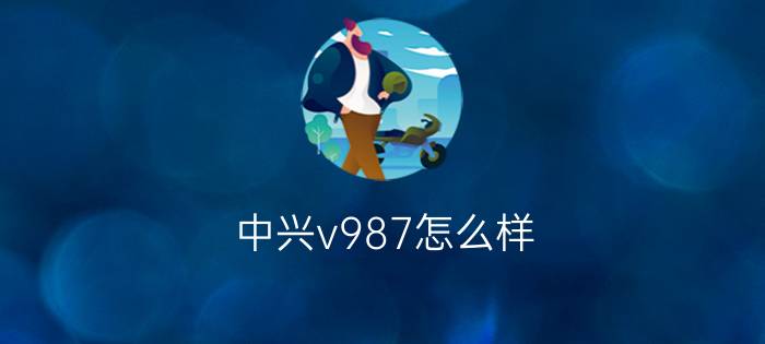 中兴v987怎么样  中兴v987相关介绍